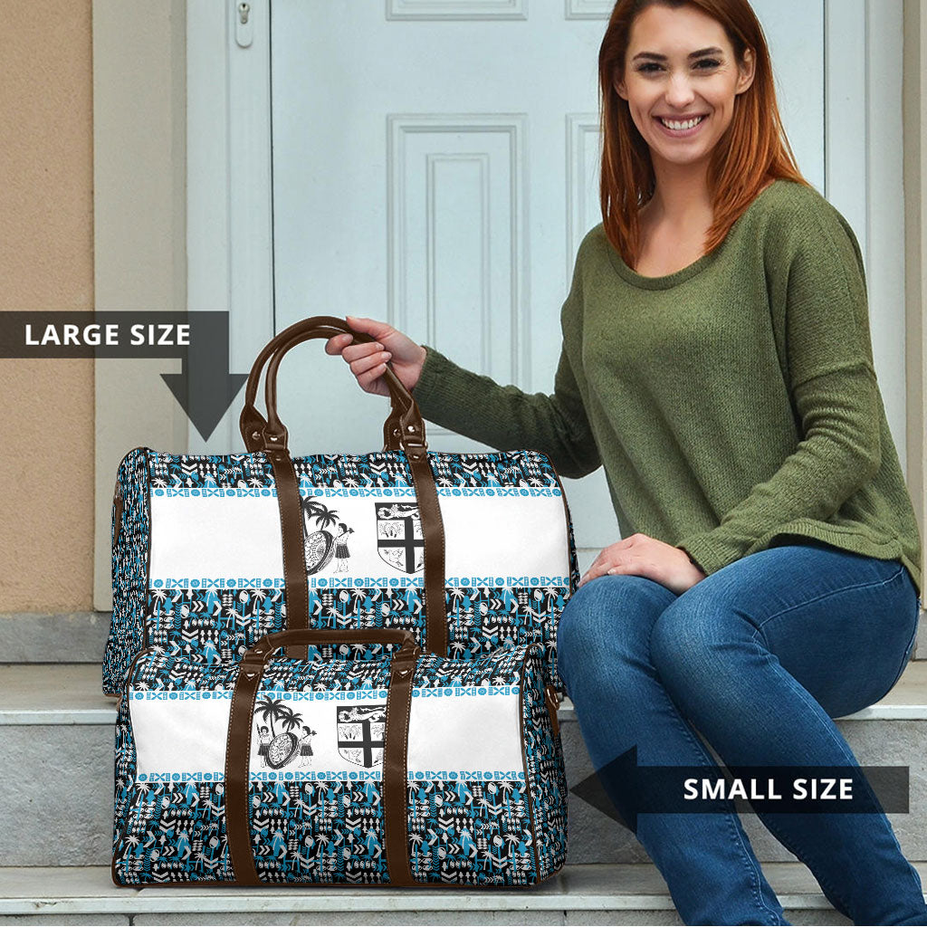 Fiji Bati Travel Bag Bati Island Warrior Geometry