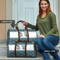 Fiji Bati Travel Bag Bati Island Warrior Geometry