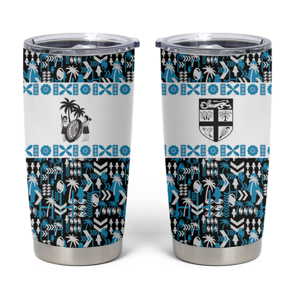 Fiji Bati Tumbler Cup Bati Island Warrior Geometry