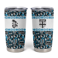 Fiji Bati Tumbler Cup Bati Island Warrior Geometry