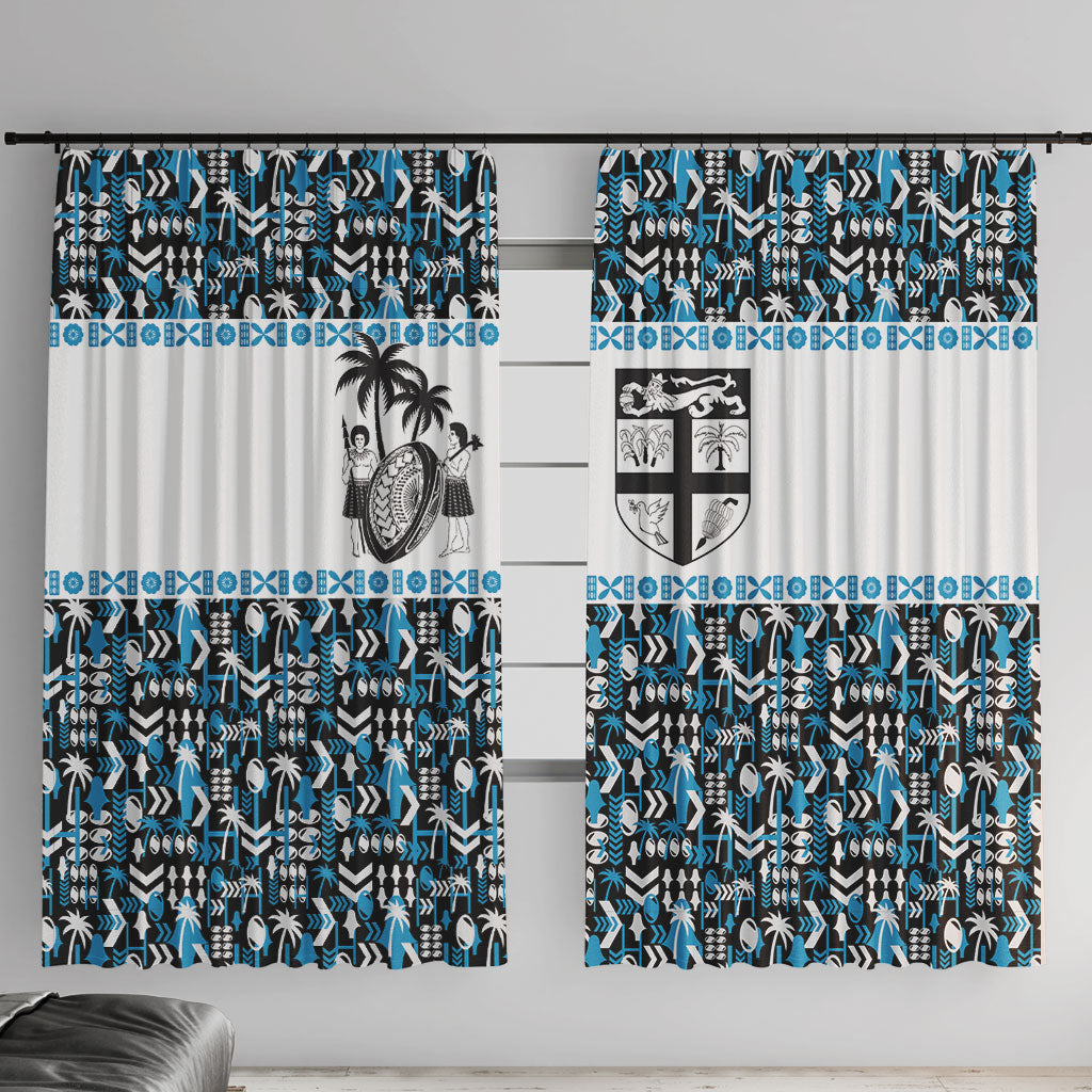 Fiji Bati Window Curtain Bati Island Warrior Geometry