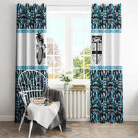 Fiji Bati Window Curtain Bati Island Warrior Geometry