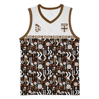 Fiji Bati Basketball Jersey Masi-inspired Tapa Pattern