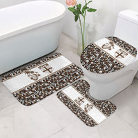 Fiji Bati Bathroom Set Masi-inspired Tapa Pattern LT9 - Polynesian Pride