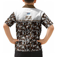 Fiji Bati Hawaiian Shirt Masi-inspired Tapa Pattern LT9 - Polynesian Pride