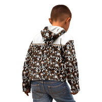 Fiji Bati Kid Hoodie Masi-inspired Tapa Pattern