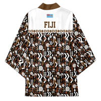 Fiji Bati Kimono Masi-inspired Tapa Pattern LT9 - Polynesian Pride
