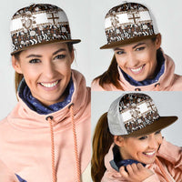 Fiji Bati Mesh Trucker Cap Masi-inspired Tapa Pattern LT9 - Polynesian Pride