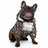 Fiji Bati Pet Hoodie Masi-inspired Tapa Pattern
