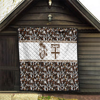 Fiji Bati Quilt Masi-inspired Tapa Pattern LT9 - Polynesian Pride