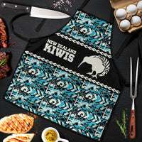 Aotearoa New Zealand Kiwis Tima Riki Motu Apron LT9 Black - Polynesian Pride