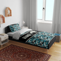 Aotearoa New Zealand Kiwis Tima Riki Motu Bedding Set LT9 - Polynesian Pride