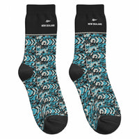 Aotearoa New Zealand Kiwis Tima Riki Motu Crew Socks LT9 - Polynesian Pride
