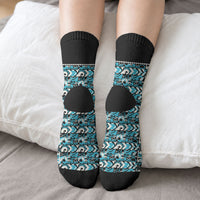 Aotearoa New Zealand Kiwis Tima Riki Motu Crew Socks LT9 - Polynesian Pride