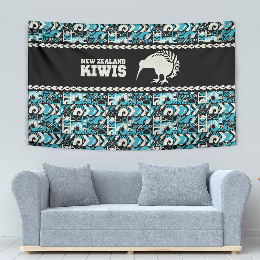 Aotearoa New Zealand Kiwis Tima Riki Motu Tapestry LT9 - Polynesian Pride