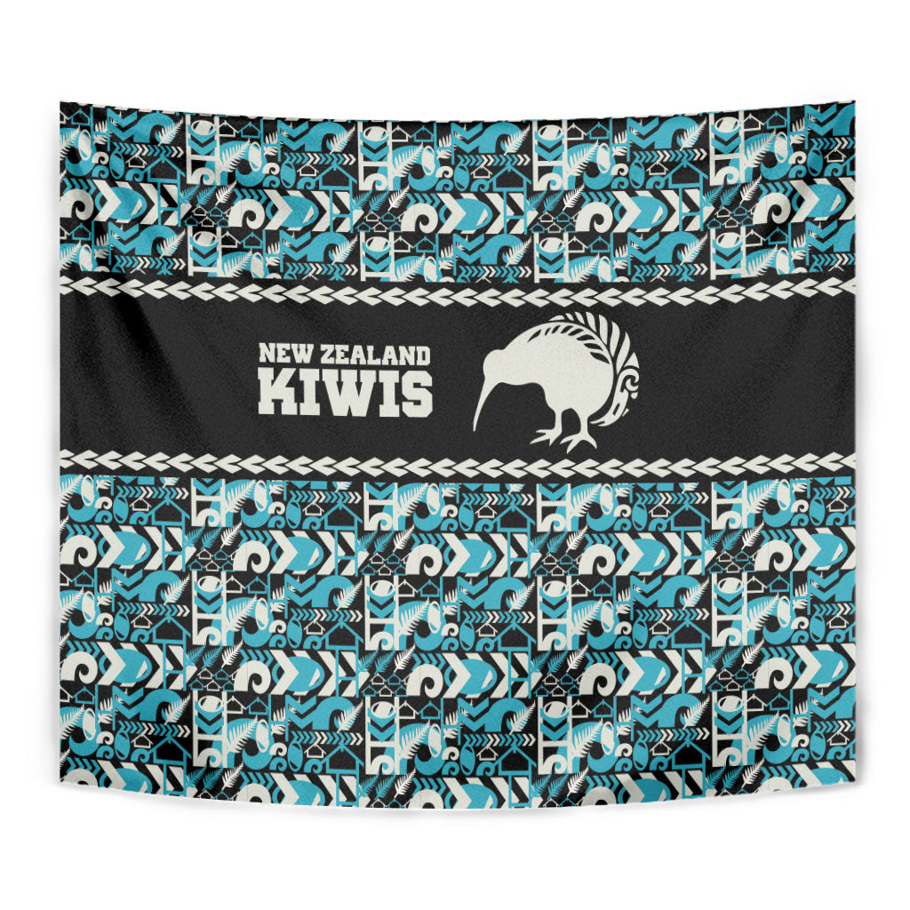 Aotearoa New Zealand Kiwis Tima Riki Motu Tapestry LT9 - Polynesian Pride