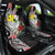 Hawaii Monk Seal Santa Car Seat Cover Hibiscus Kakau Pattern Mele Kalikimaka