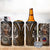 Samoa Warrior 4 in 1 Can Cooler Tumbler The Mighty Samoan Warrior Spirit
