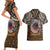 Samoa Warrior Couples Matching Short Sleeve Bodycon Dress and Hawaiian Shirt The Mighty Samoan Warrior Spirit