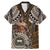 Samoa Warrior Family Matching Mermaid Dress and Hawaiian Shirt The Mighty Samoan Warrior Spirit