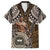 Samoa Warrior Family Matching Puletasi and Hawaiian Shirt The Mighty Samoan Warrior Spirit