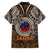 Samoa Warrior Family Matching Puletasi and Hawaiian Shirt The Mighty Samoan Warrior Spirit