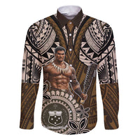 Samoa Warrior Family Matching Puletasi and Hawaiian Shirt The Mighty Samoan Warrior Spirit