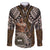 Samoa Warrior Family Matching Puletasi and Hawaiian Shirt The Mighty Samoan Warrior Spirit