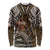 Samoa Warrior Long Sleeve Shirt The Mighty Samoan Warrior Spirit