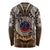 Samoa Warrior Long Sleeve Shirt The Mighty Samoan Warrior Spirit