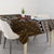 Samoa Warrior Tablecloth The Mighty Samoan Warrior Spirit
