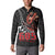 Samoan Pride Polynesian Tribal Warrior Button Sweatshirt 685 Samoa Mo Samoa