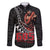 Samoan Pride Polynesian Tribal Warrior Family Matching Long Sleeve Bodycon Dress and Hawaiian Shirt 685 Samoa Mo Samoa