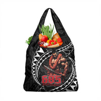 Samoan Pride Polynesian Tribal Warrior Grocery Bag 685 Samoa Mo Samoa
