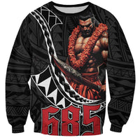 Samoan Pride Polynesian Tribal Warrior Sweatshirt 685 Samoa Mo Samoa