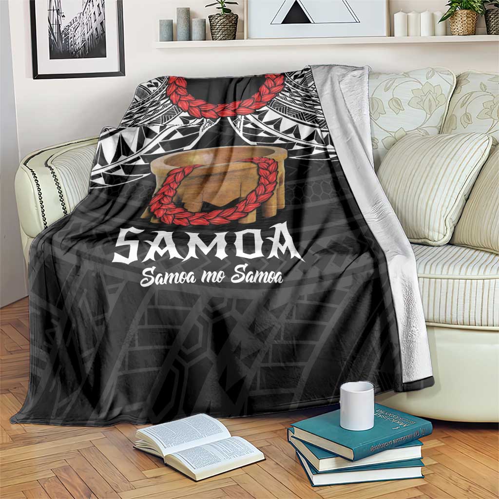 Samoan Tanoa Kava Bowl Ula Fala Blanket Polynesian Tribal Vibe