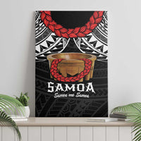 Samoan Tanoa Kava Bowl Ula Fala Canvas Wall Art Polynesian Tribal Vibe