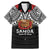 Samoan Tanoa Kava Bowl Ula Fala Family Matching Mermaid Dress and Hawaiian Shirt Polynesian Tribal Vibe