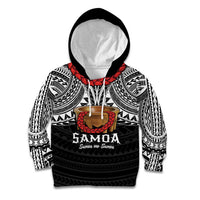 Samoan Tanoa Kava Bowl Ula Fala Kid Hoodie Polynesian Tribal Vibe