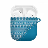 Fiji Marau na Kerisimasi AirPods Case Aqua Tagimoucia Tapa Masi Tribal - Polynesian Pride