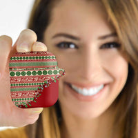 Fiji Marau na Kerisimasi AirPods Case Red Tagimoucia Tapa Masi Tribal - Polynesian Pride
