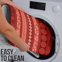 Fiji Marau na Kerisimasi Bathroom Set Red Tapa Masi Inspired Christmas - Polynesian Pride