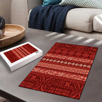 Fiji Marau na Kerisimasi Puzzle Red Tapa Masi Inspired Christmas - Polynesian Pride