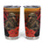 Maori Kiwi Soldier Fern Tattoo ANZAC Day Tumbler Cup Lest We Forget