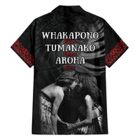 New Zealand Mother's Day Family Matching Puletasi and Hawaiian Shirt Maori Hongi Aroha Ahau Ki A Koe Mama LT9 - Polynesian Pride