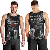 New Zealand Mother's Day Men Tank Top Maori Hongi Aroha Ahau Ki A Koe Mama LT9 - Polynesian Pride