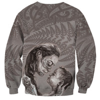 New Zealand Mother's Day Sweatshirt Maori Mo Toku Mama Silver Fern