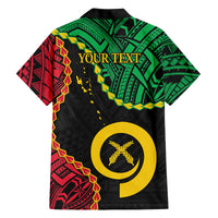 Personalised Vanuatu 44th Anniversary Family Matching Puletasi and Hawaiian Shirt Tugeta Yumi Selebretem Indipendens Dei LT9 - Polynesian Pride