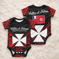 Wallis et Futuna Baby Onesie Happy Independence Day LT9 - Polynesian Pride