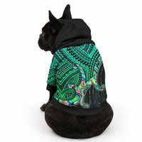 Custom Aotearoa Papua Shell Pet Hoodie Maori Tribal Pattern LT9 - Polynesian Pride